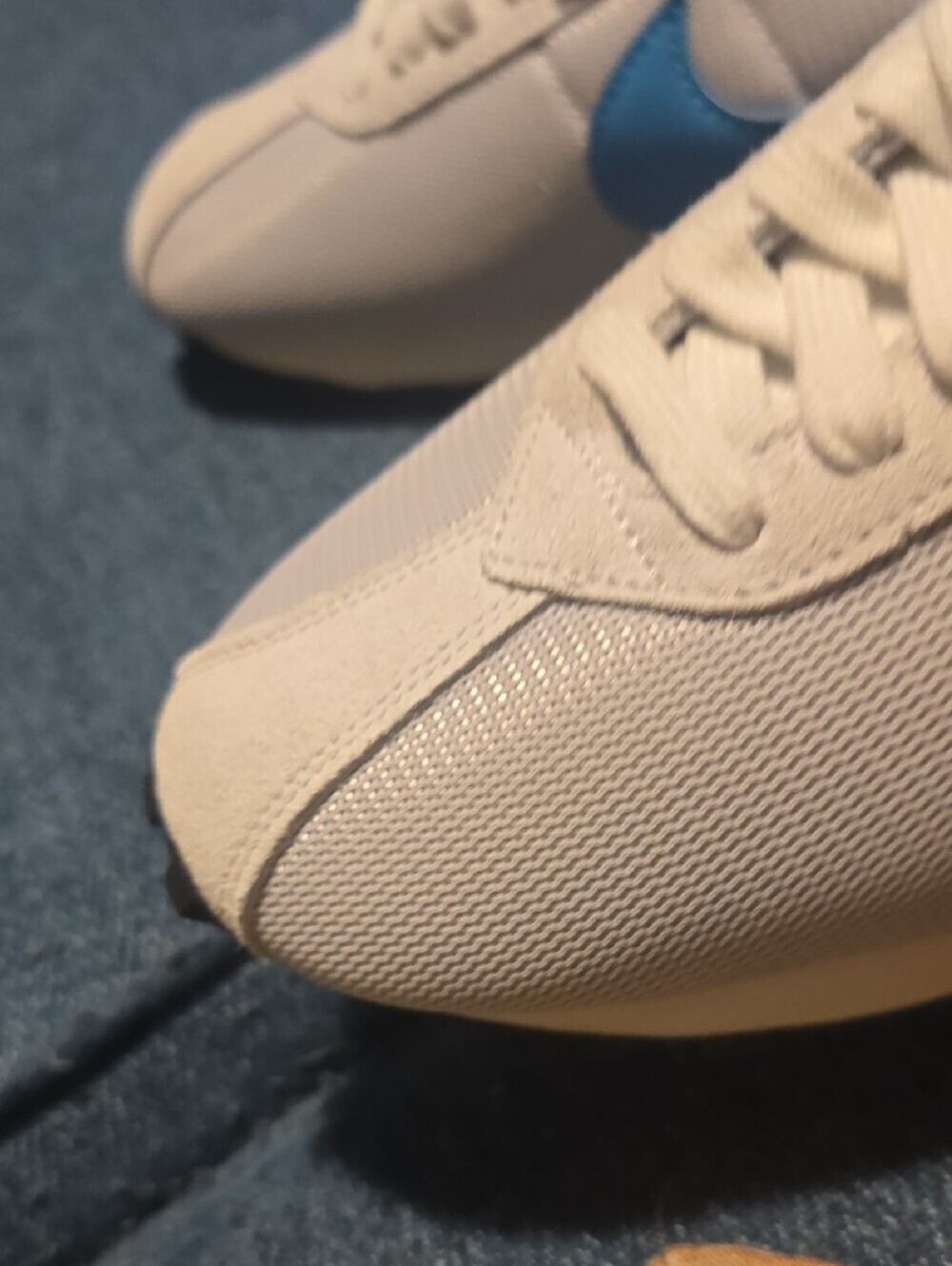 NEW!!! Nike Men's LD-1000 Sneakers,Vast Grey/Sail/Black/Blue Lagoon, Retail $100 - Picture 12 of 12